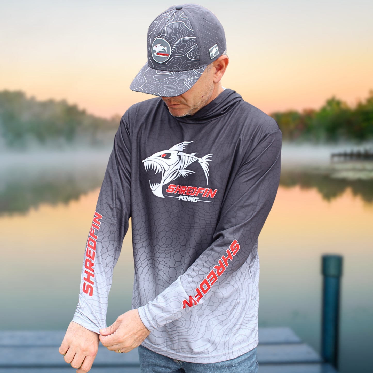 🎁 ShredFin Contourz Hooded Performance Shirt | Black Friday Deal 🎁