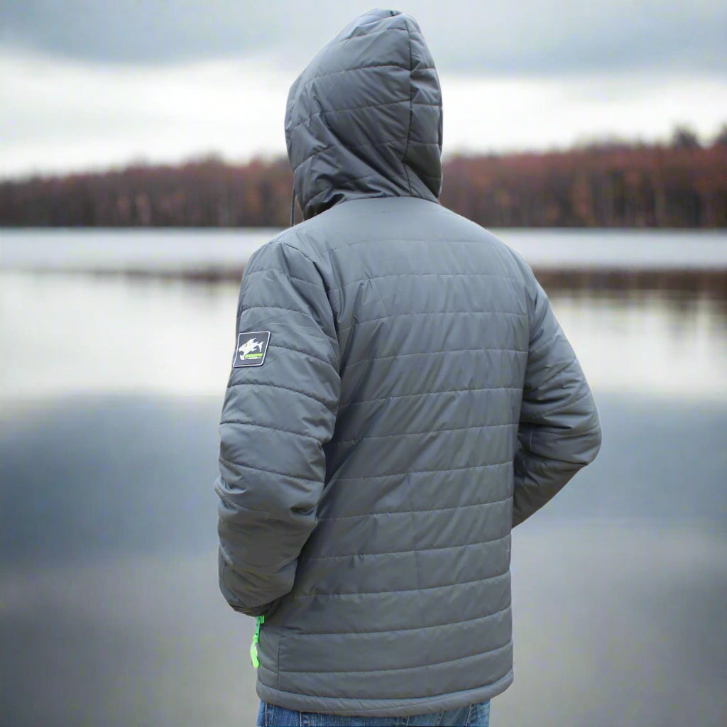 ShredFin Tailwindz Hooded Jacket | Gray