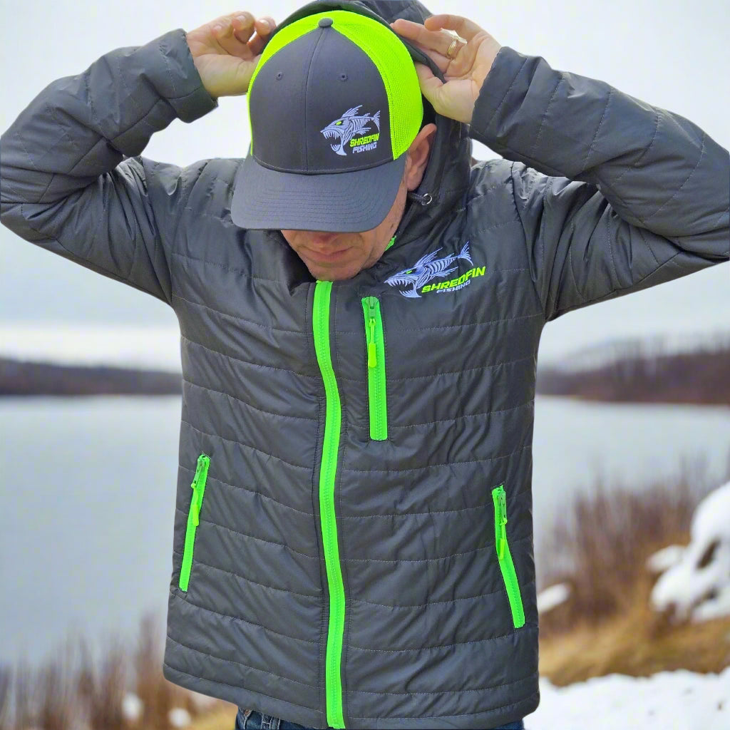 ShredFin Tailwindz Hooded Jacket | Gray