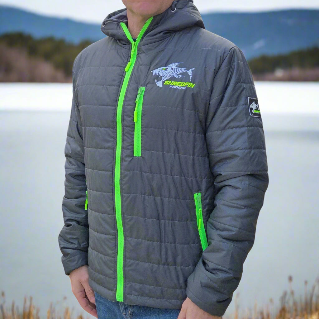 ShredFin Tailwindz Hooded Jacket | Gray