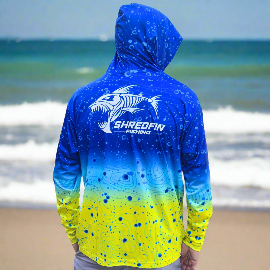 ShredFin Contourz Performance Shirt | Mahi Vibes