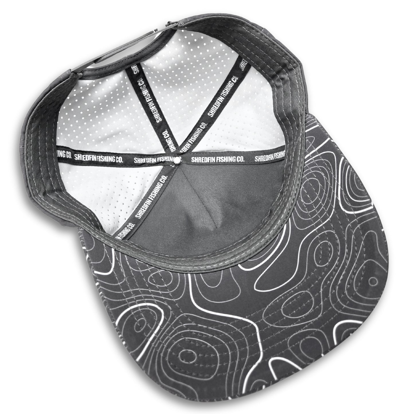 ShredFin Contourz Elite Performance Hat | Battleship Gray