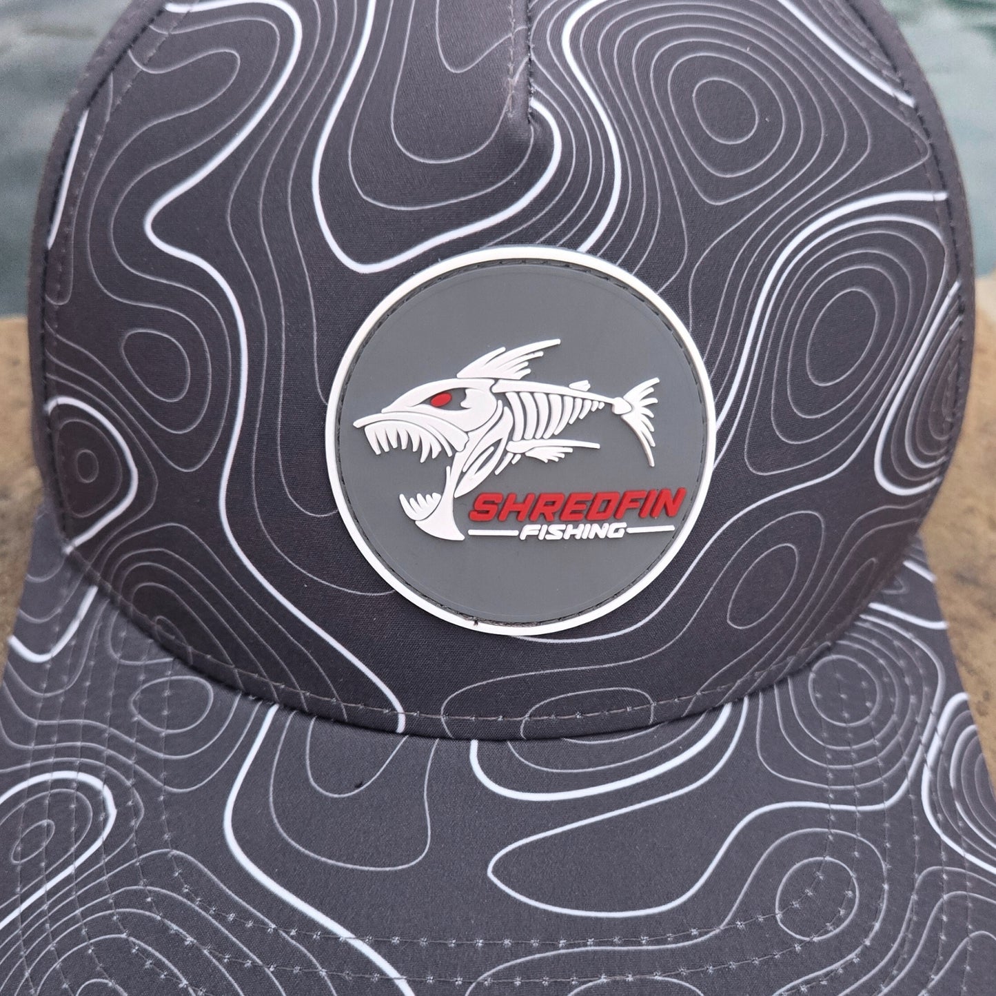 ShredFin Contourz Elite Performance Hat | Battleship Gray