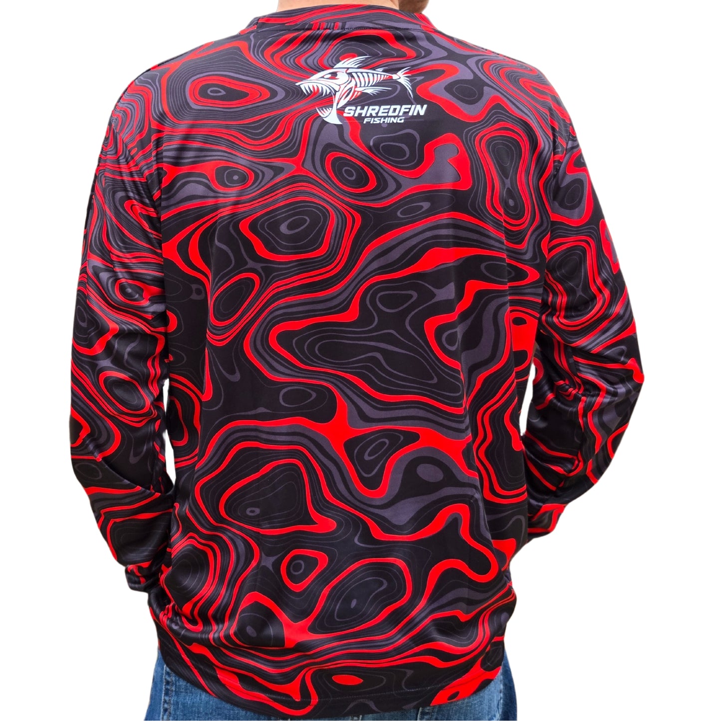 ShredFin Contourz Performance Shirt | Red River