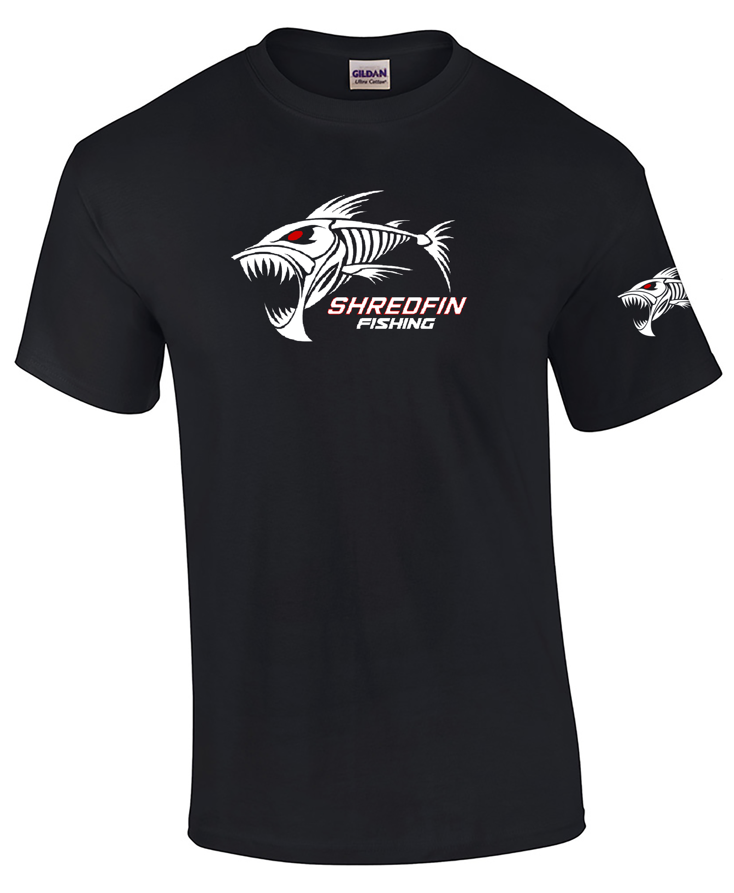 ShredFin Classic Short Sleeve T-Shirt | Black