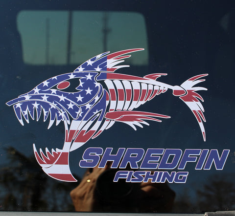 ShredFin Freedom Decal