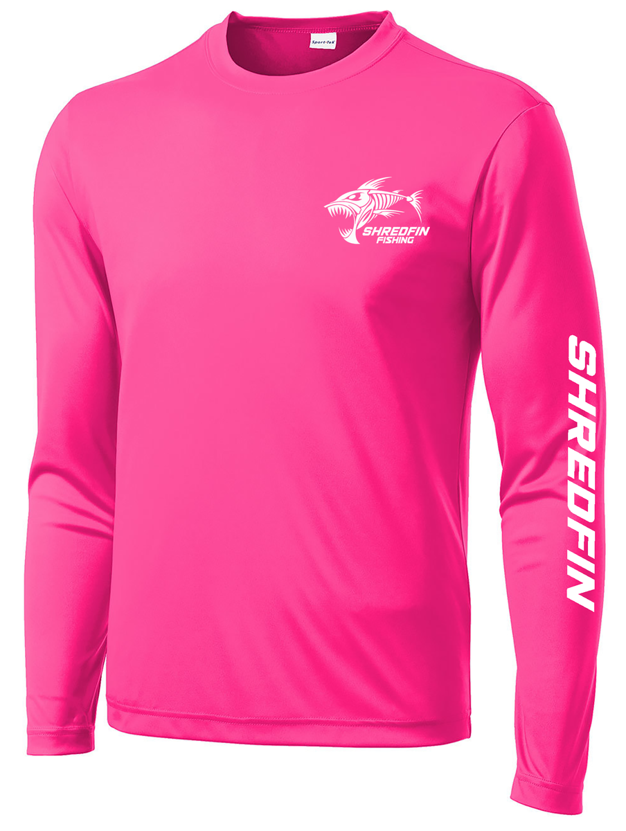 Neon Pink Fishing Shirt