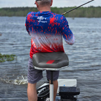 ShredFin Splash Camo Performance Shirt | Freedom Fade