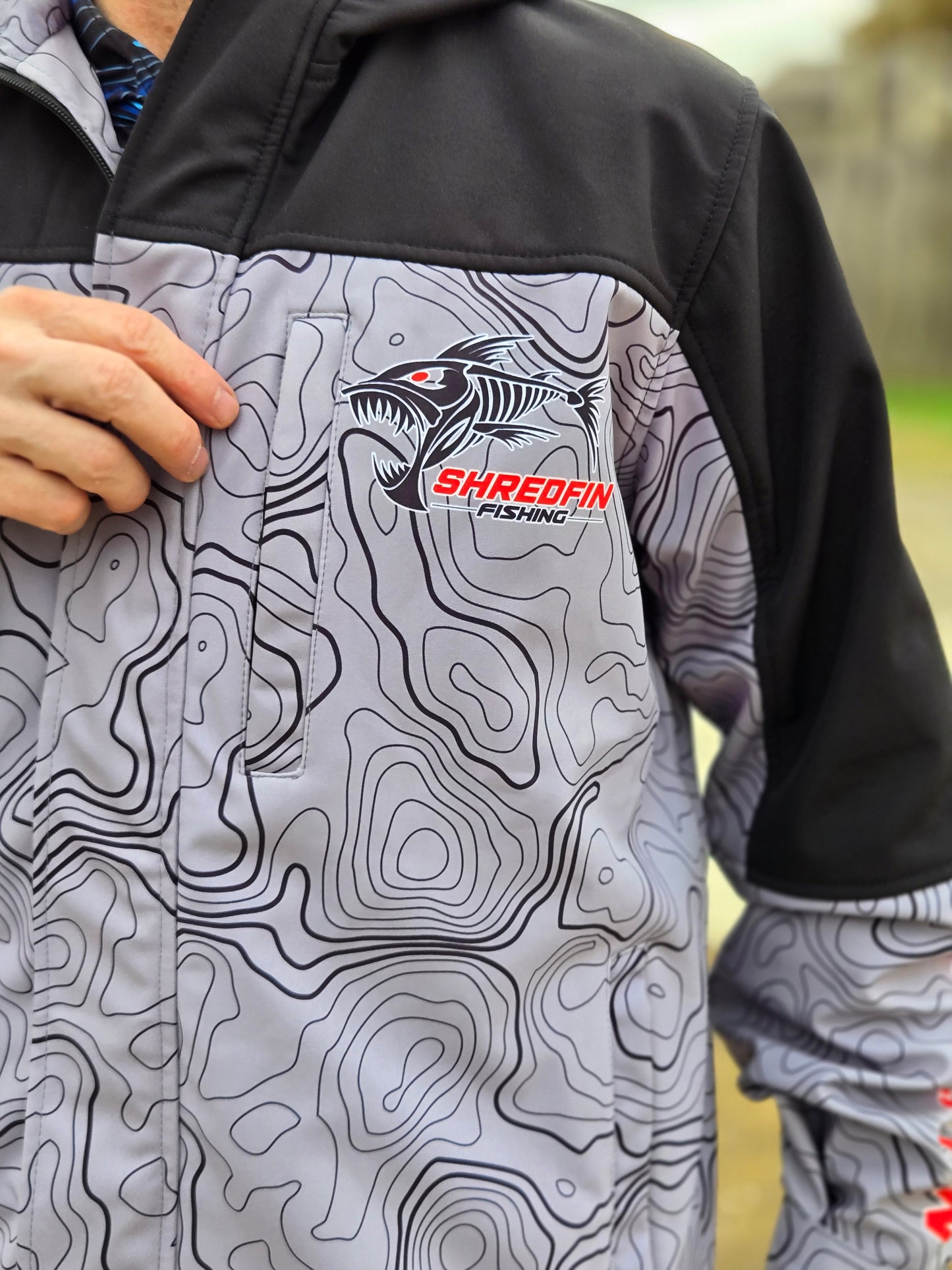 ShredFin Storm Shredder All Weather Jacket | Contourz Pattern | Introductory Price!