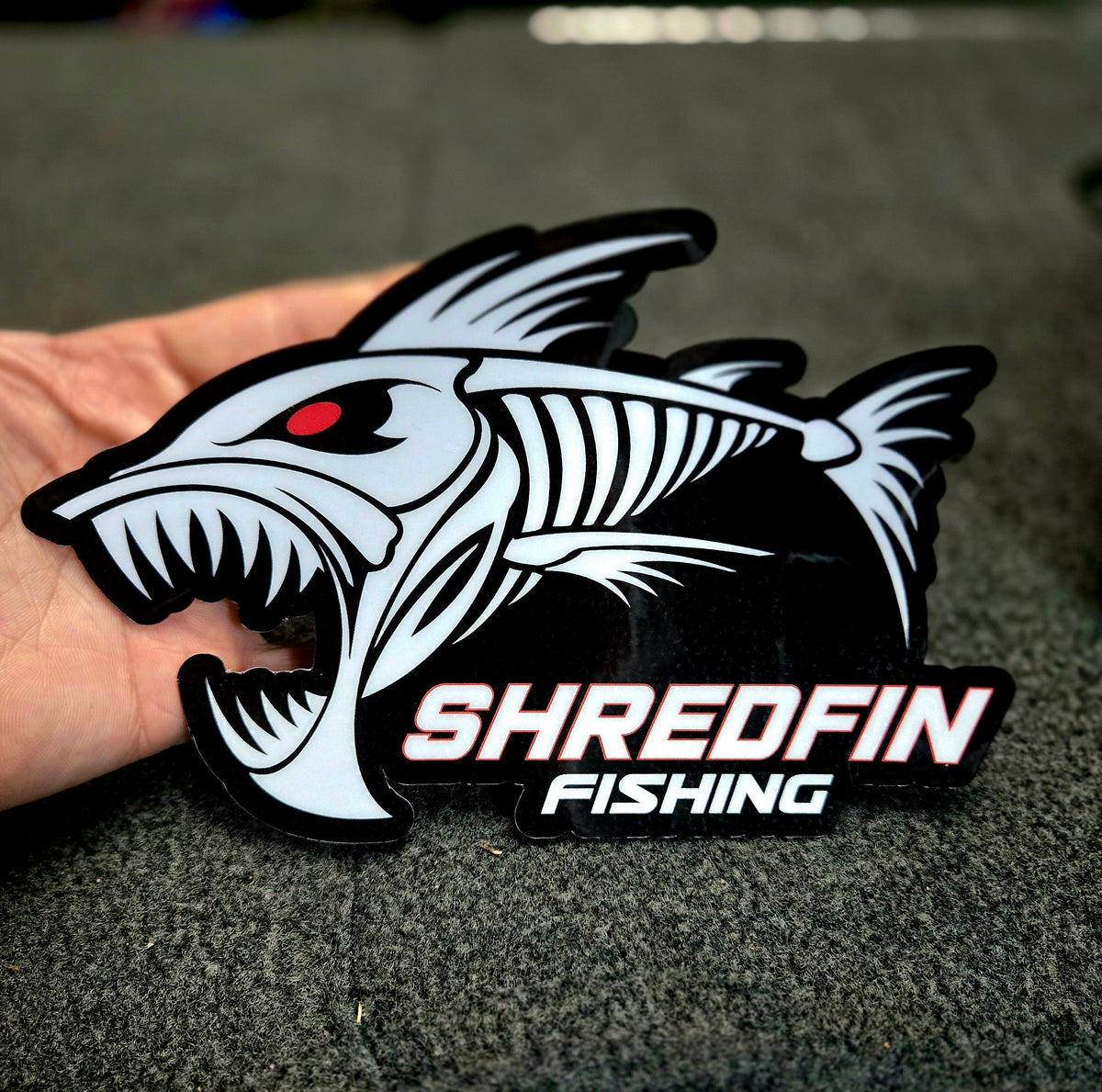 Medium ShredFin Decal