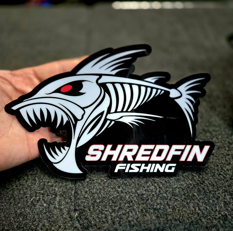 Medium ShredFin Decal