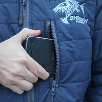 **Clearance** ShredFin Tailwindz Jacket | Navy Blue