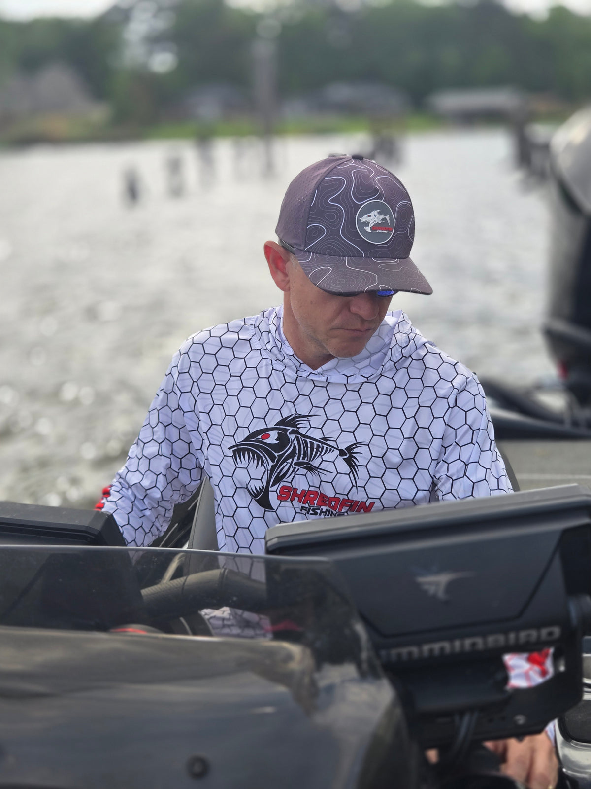 ShredFin Contourz Elite Performance Hat | Battleship Gray
