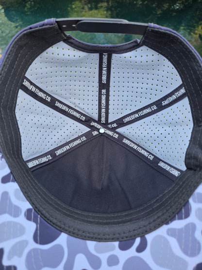 ShredFin Retro Camo Elite Performance Hat | Overcast
