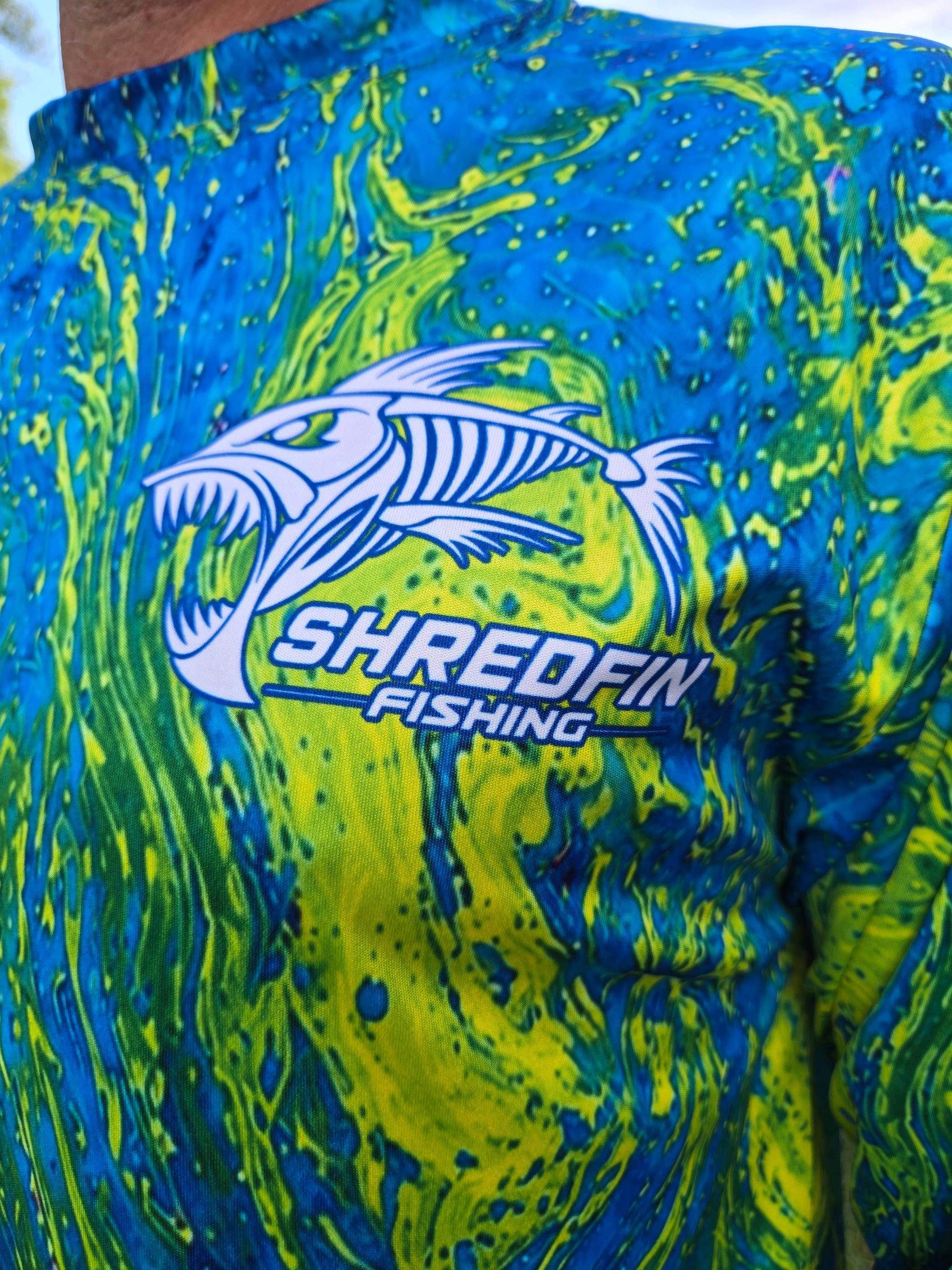 ShredFin StormSurge Performance Shirt | Mahi Swirl