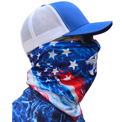 ShredFin Freedom Performance Neck Gaiter | USA 250th Anniversary Edition