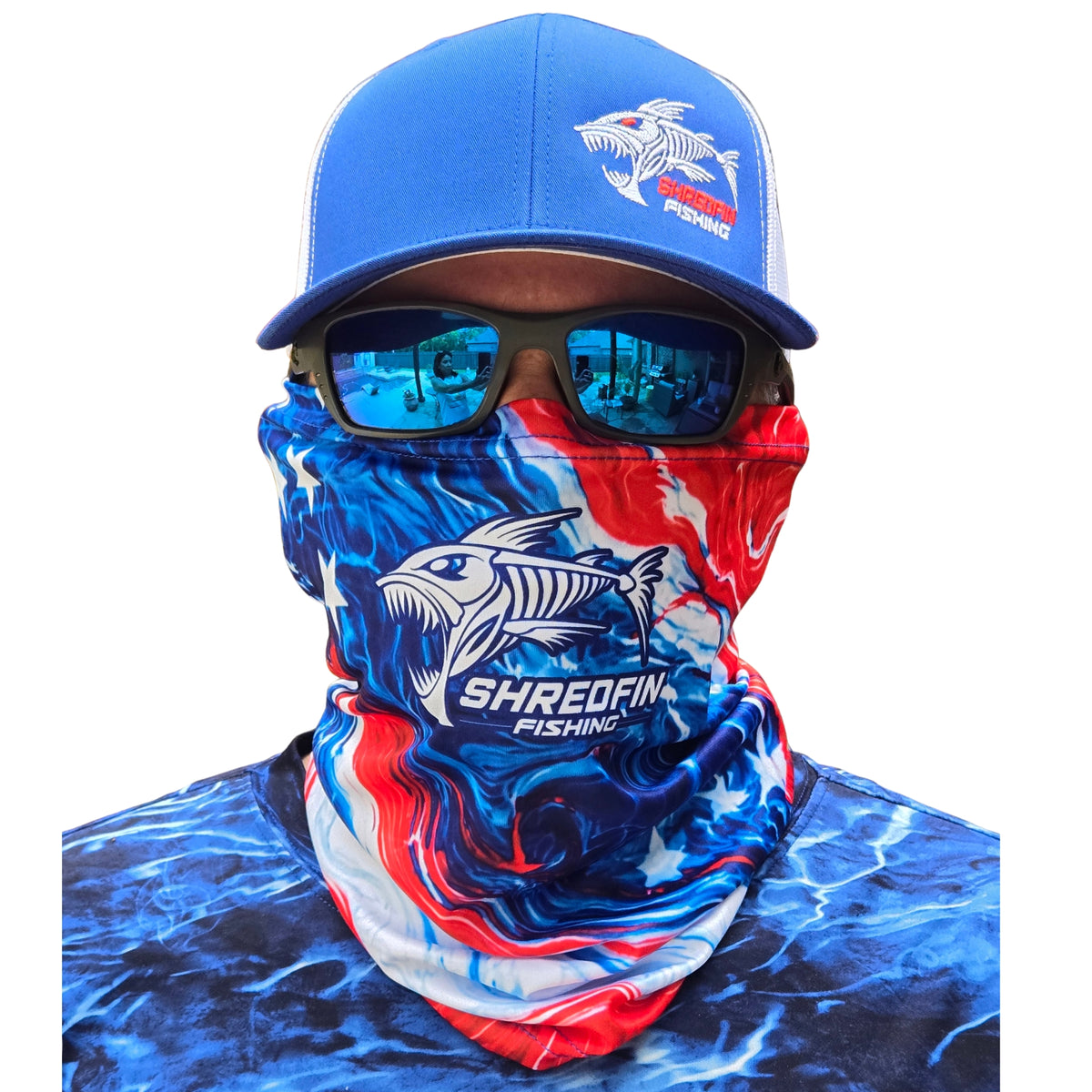 ShredFin Freedom Performance Neck Gaiter | USA 250th Anniversary Edition
