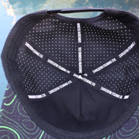 ShredFin Contourz Elite Performance Hat | Black/Neon Green