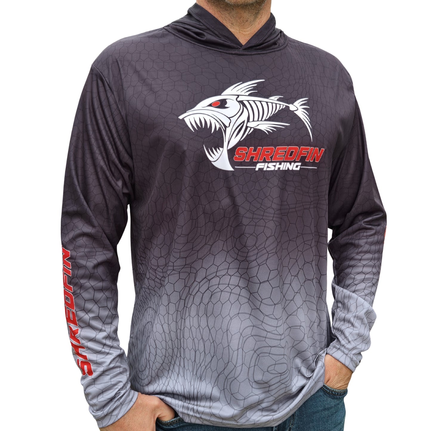 🎁 ShredFin Contourz Hooded Performance Shirt | Black Friday Deal 🎁