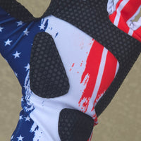 ShredFin Fingerless Fishing Gloves | Freedom | Red, White, & Blue