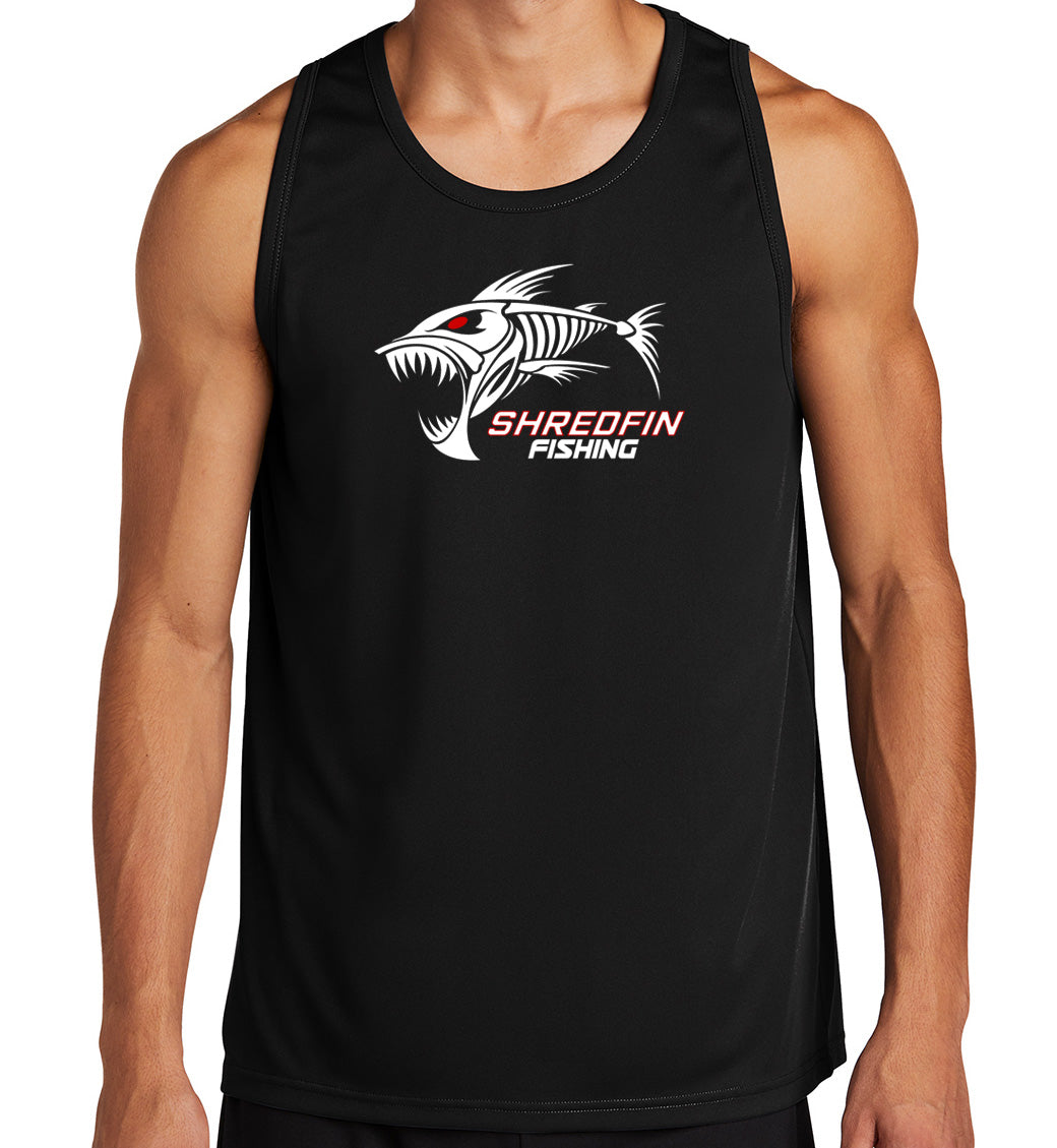 **Clearance** ShredFin Performance Tank Top (Black)