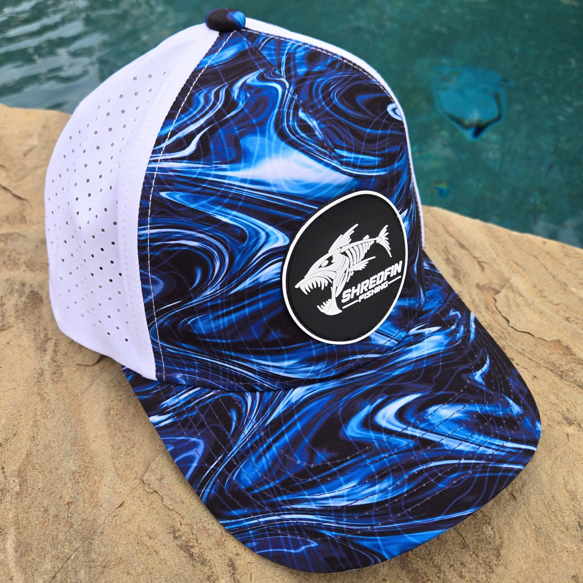 ShredFin Elite Performance Hat | Blue Abyss