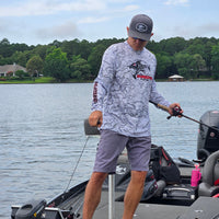 ShredFin Contourz Performance Shirt | White/Black