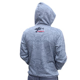 ShredFin Contourz Elite Performance Hoodie | Tungsten Gray