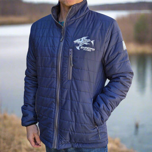 ShredFin Tailwindz Jacket | Navy Blue