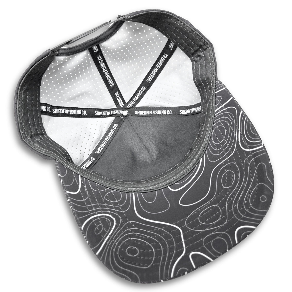 ShredFin Contourz Elite Performance Hat | Battleship Gray