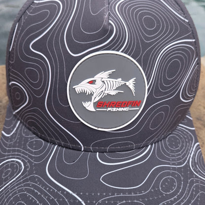 ShredFin Contourz Elite Performance Hat | Battleship Gray