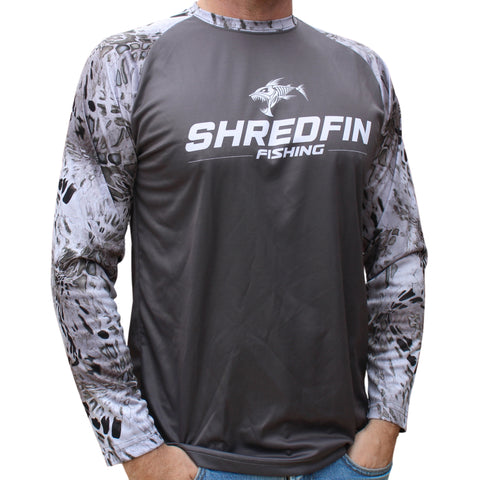 ShredFin Prym1 Camo (Silver Mist Sleeves) DriFit Shirt