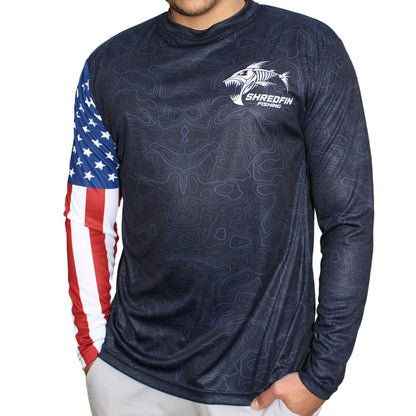 ShredFin Freedom Sleeve Performance Shirt | Contourz