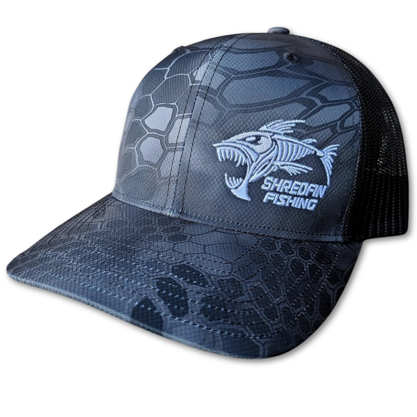 ShredFin Black Kryptek Camo "Night Ops" Hat