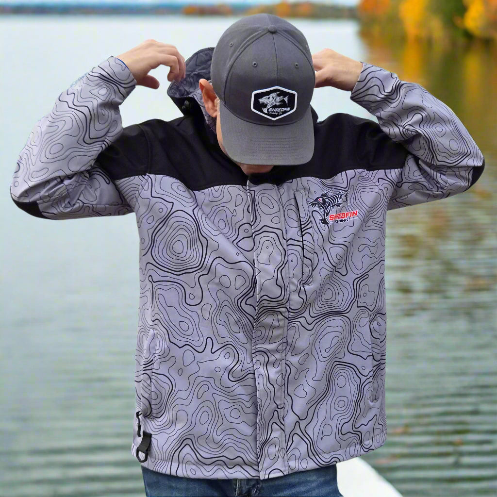 ShredFin Storm Shredder All Weather Jacket Contourz Pattern