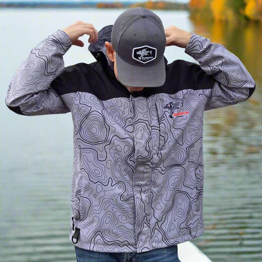 ShredFin Storm Shredder All Weather Jacket | Contourz Pattern