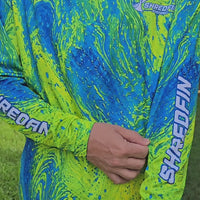 ShredFin StormSurge Performance Shirt | Mahi Swirl