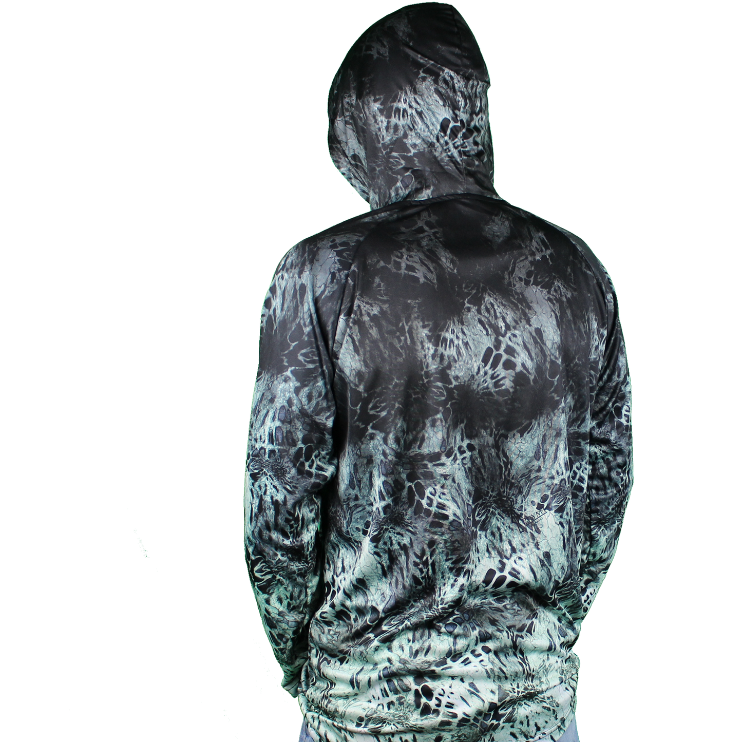 ShredFin Prym1 Camo (Typhoon) Hooded Performance Shirt