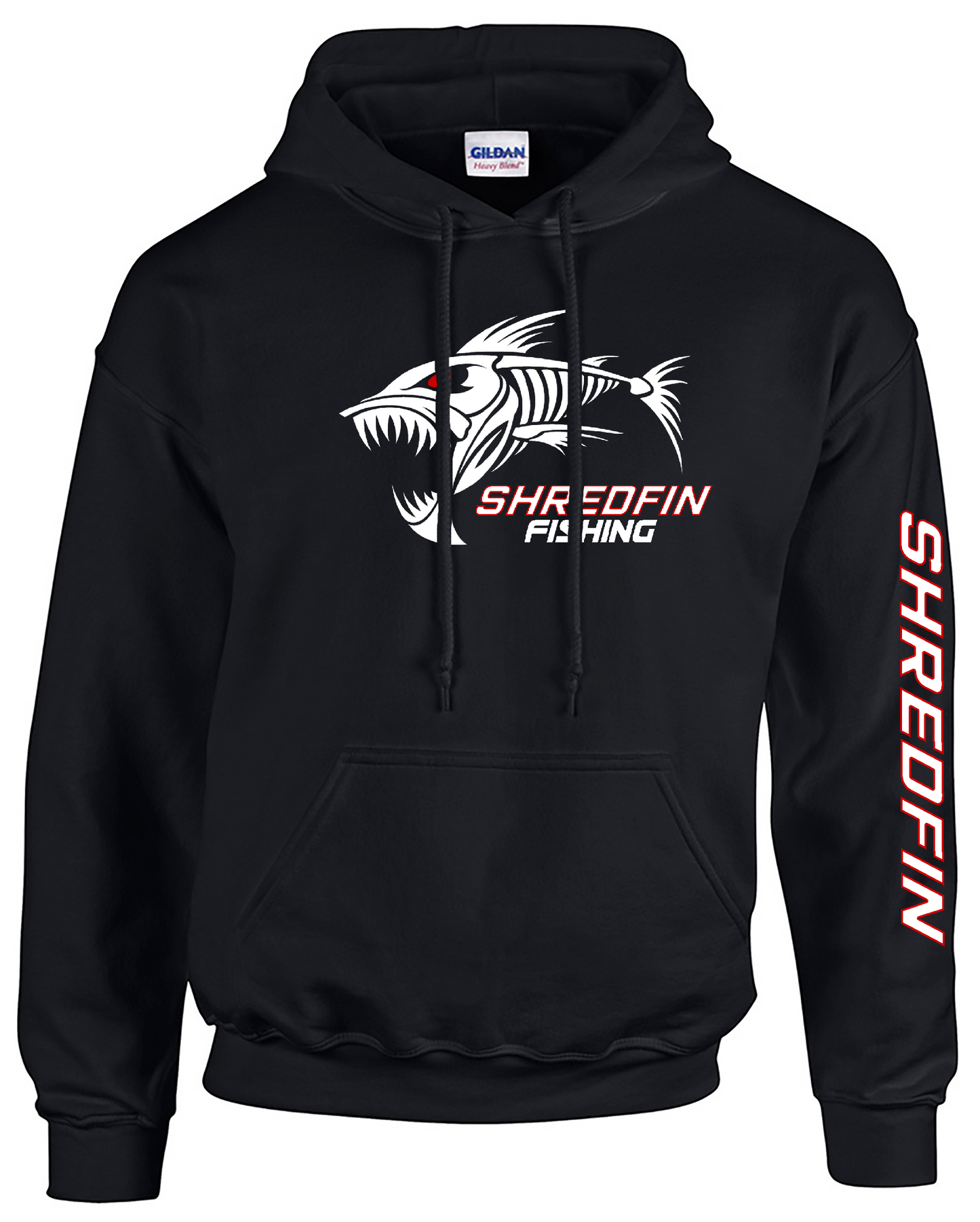 ShredFin Classic Hoodie | Black