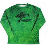 ShredFin H20 Camo DriFit Shirt (Green Abyss)