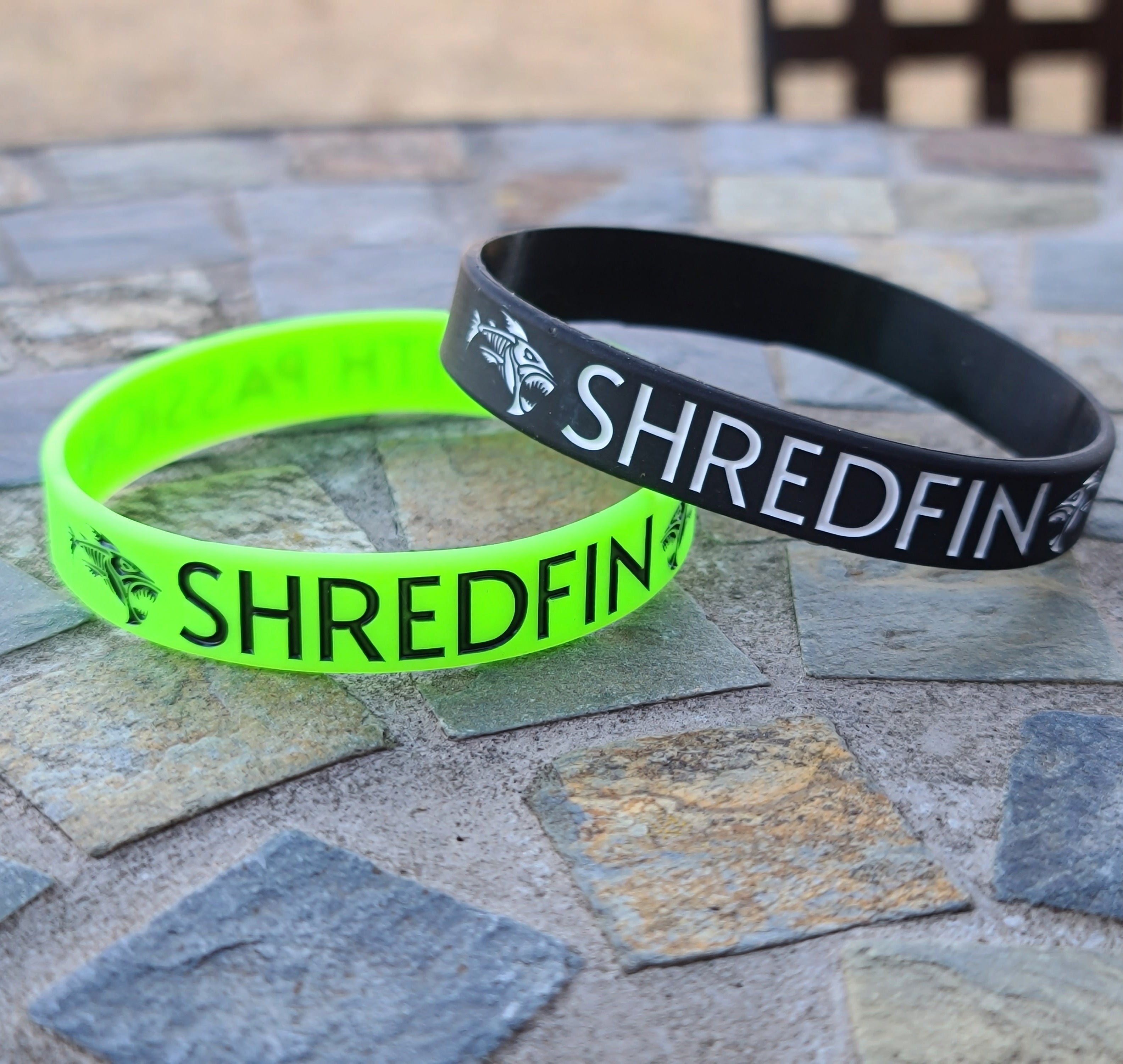ShredFin Wristbands Neon Green