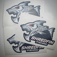 Small ShredFin Decal