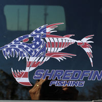 ShredFin Freedom Decal