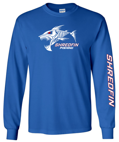 Kids ShredFin Long Sleeve T-Shirt (THIS IS A YOUTH SHIRT)