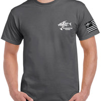ShredFin Tactical Freedom T-Shirt | Gray