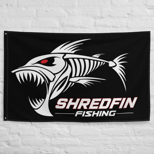 ShredFin Boat Flag